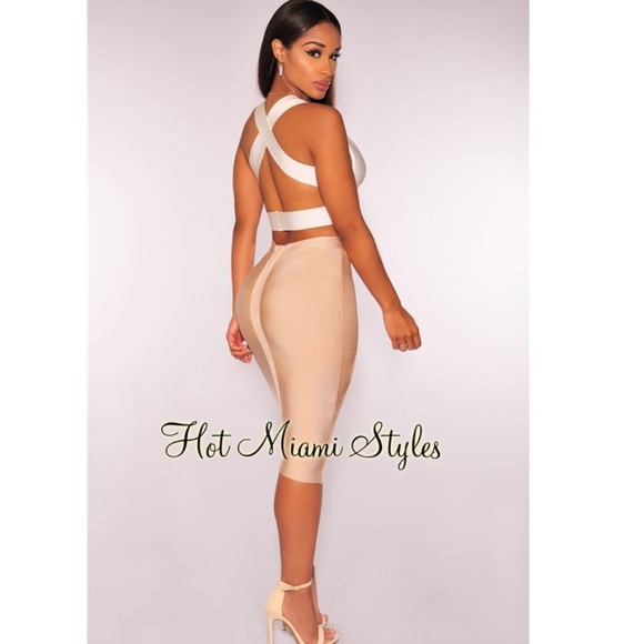 Women 3D Flower Black Bodycon Bandage Two Piece Set Designer High Waist Evening Party Club Birthday Skirt Set